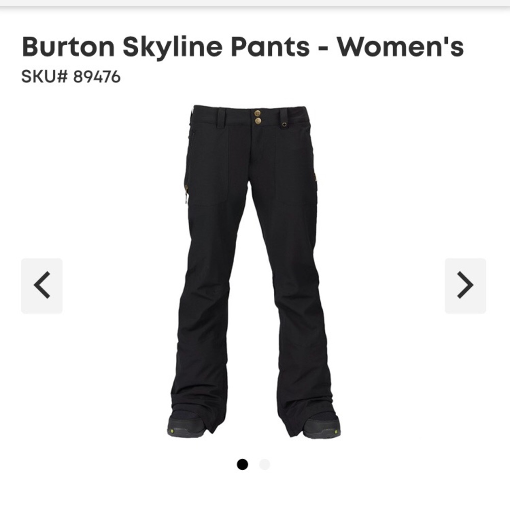 Additional product information: Burton Skyline